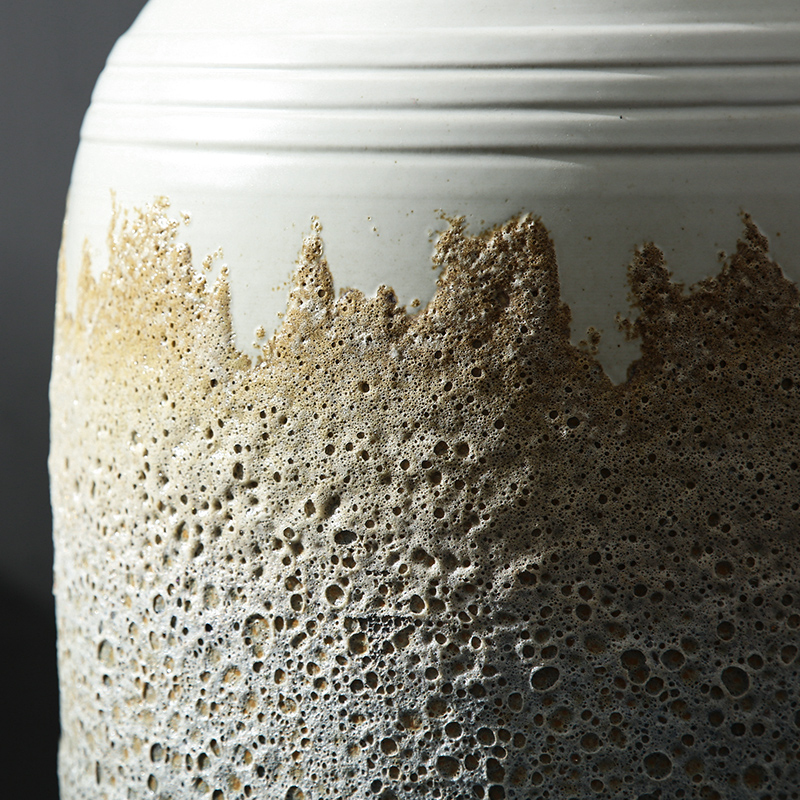 Jingdezhen ancient ceramic vase planting fake flowers restore ancient ways the simulation sitting room ground zen decorative flower decoration furnishing articles