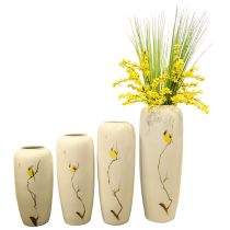 New Chinese living room floor vase mall cafe restaurant decoration flower insert Jingdezhen ceramic decoration ornaments