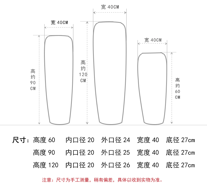Chinese style restoring ancient ways of large ceramic vase furnishing articles pottery sitting room hotel decoration flower arranging dried flowers thick ceramic bottle