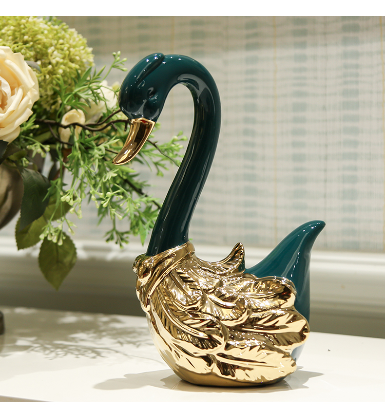 Modern light key-2 luxury wine ark, adornment is placed high - grade ceramic creative home sitting room porch ark, Nordic decoration process