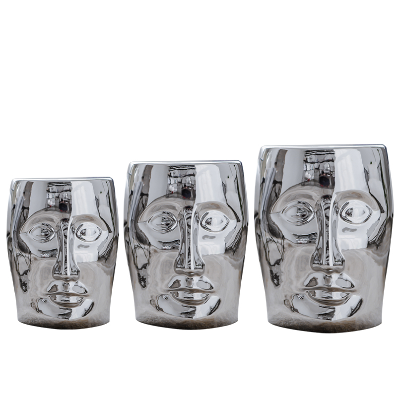 Jingdezhen ceramic creative new Chinese style who furnishing articles sitting room, dining - room hotel villa in shoes who silver dressing who