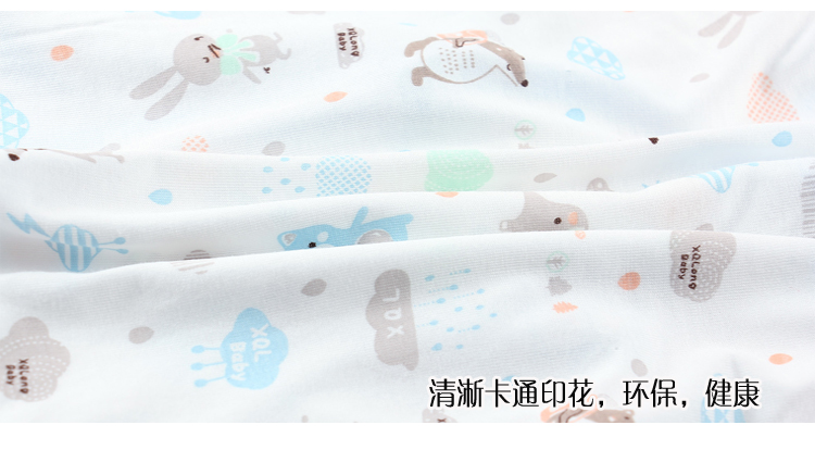 Xiaoqinglong điều hòa không khí phù hợp với trẻ em bông đồ ngủ cotton phần mỏng sợi tre đồ lót chàng trai phù hợp với cô gái mùa hè ăn mặc