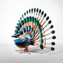Visionnaire designer creative sofa chair Peacock open Screen Single leisure chair sofa light luxury wind seat