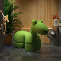 Creative stool animal seat casual chair designer Pony Chair sofa chair type household single leisure childrens chair