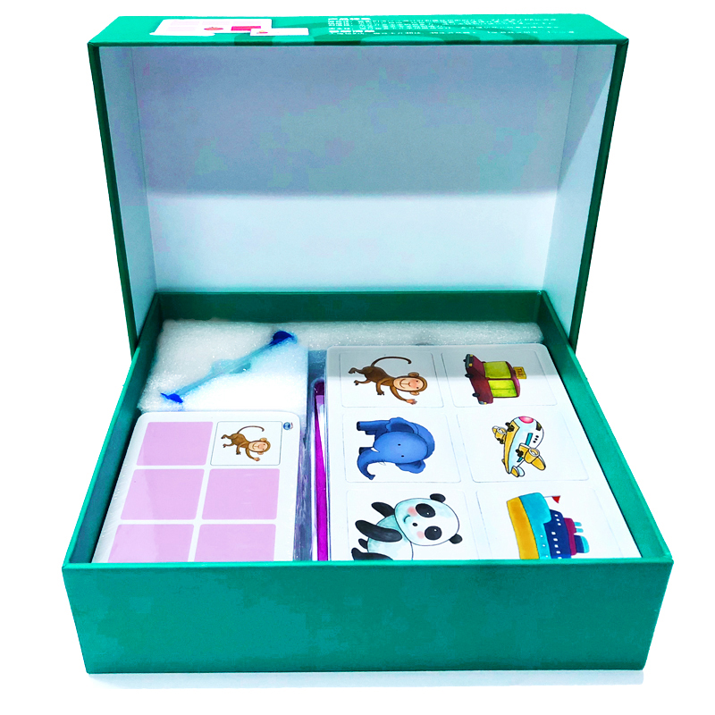 Seven Tian Ultra-right Brain Develops Children's Instant Memory Card Attention Training for Baby Magnetic Palace Panel Puzzle Tools