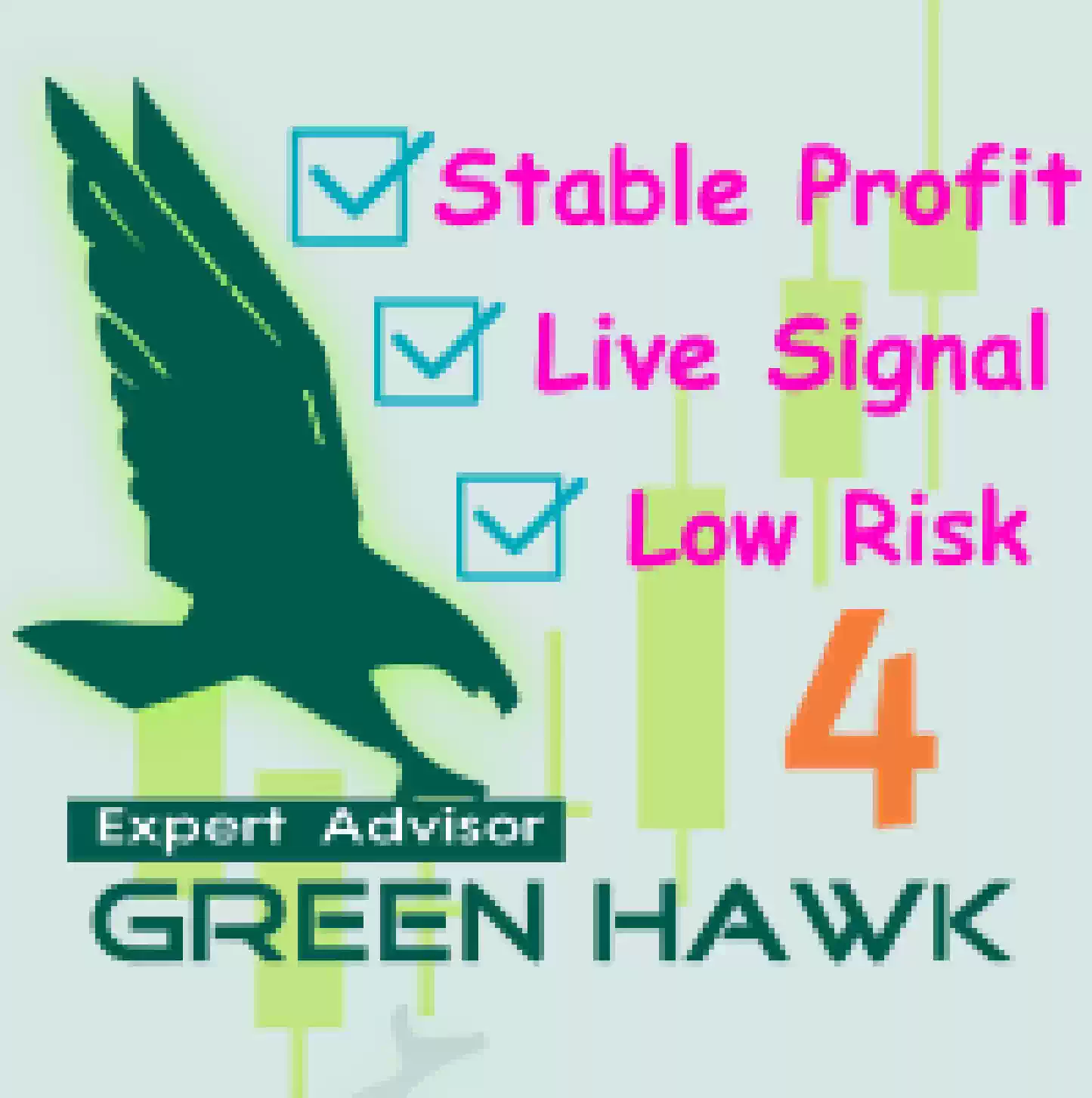 5星绿鹰EA Green Hawk MT4 |官网价$599|黄金自动量化