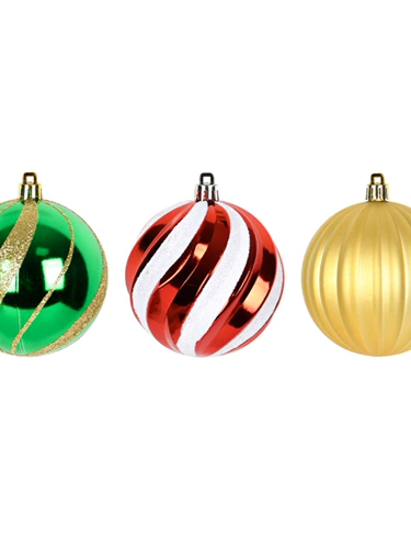 Окрашенное пластиковое украшение, 6-12см