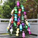 Рождество 40 см. Красочное украшение конфет подвесной торговый центр супермаркет супермаркет красавица