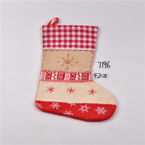 Christmas Decorations Supplies Cloth Art Christmas Socks Hangry Christmas Tree Mall Shop Window Scene Arrangement Pendant Children Presents