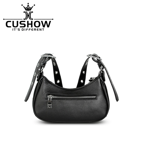 Кожаная небольшая сумка, сумка на одно плечо, изысканный стиль, воловья кожа, из натуральной кожи