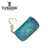 Оригинальная кожаная ключница с молнией, картхолдер, брелок, в корейском стиле, из натуральной кожи