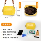 Оригинальная кожаная маленькая универсальная небольшая сумка, сумка на одно плечо, крокодиловый принт, из натуральной кожи