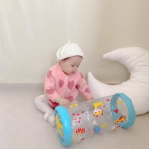 Inflatable baby learning to climb roller Baby practice climbing tube Baby exercise Early education auxiliary learning to crawl plastic trainer
