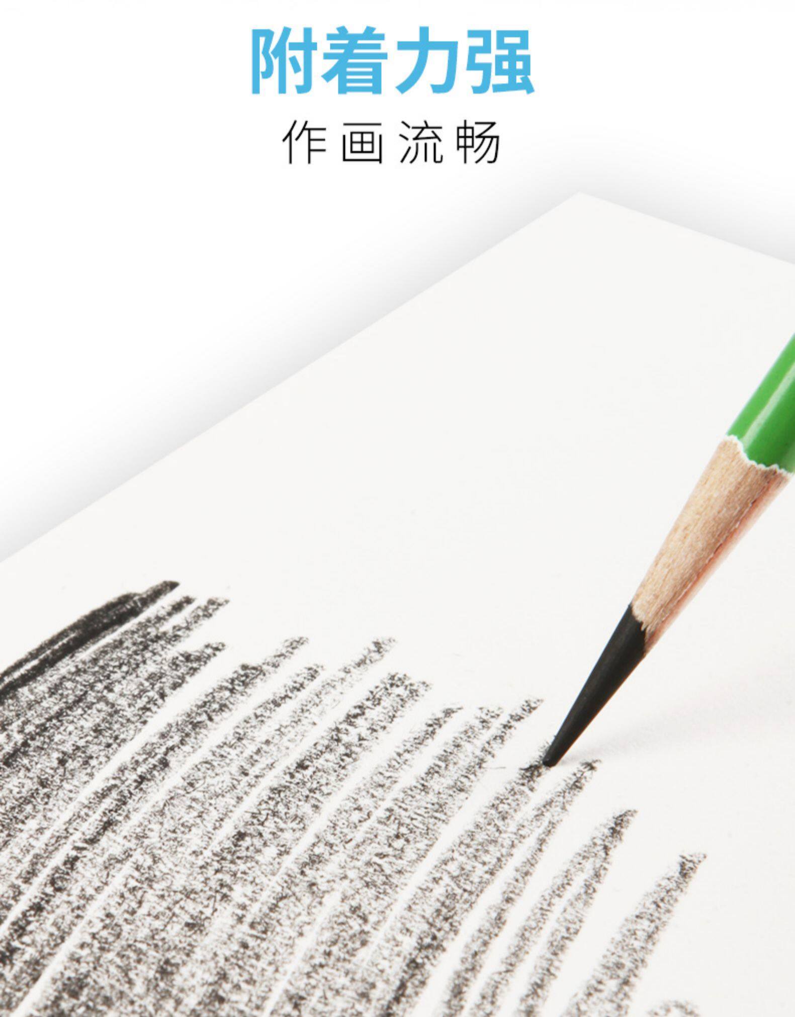 Древесный уголь nyoni尼奥尼炭笔美术生专用素描绘画碳笔软中硬炭画铅笔速写美术