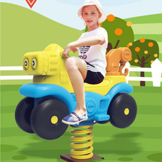 аттракцион качели 户外卡通动物摇摇乐小区公园广场淘气堡弹簧摇摇乐幼儿园儿童摇马