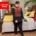 Dingmei plus phân bón tăng nhiệt đồ lót phù hợp với phụ nữ cotton plus nhung dày hai lớp quần áo giữ nhiệt mẹ béo cổ cao - Phù hợp với nóng lên