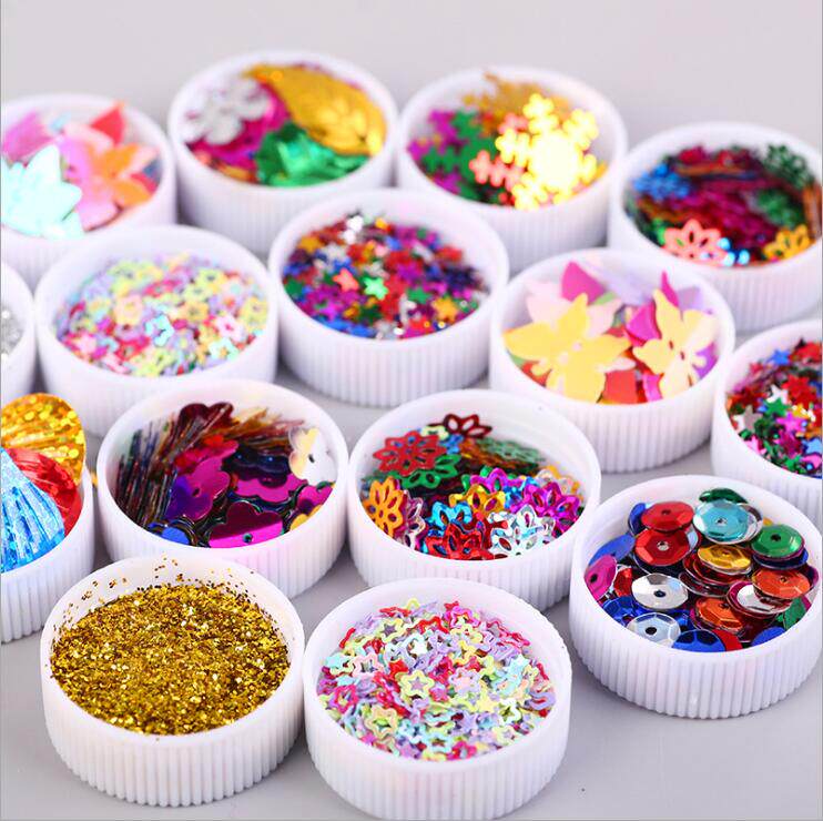 Color bright pieces of kindergarten art creative painting clothes accessories children hand diy decoration materials