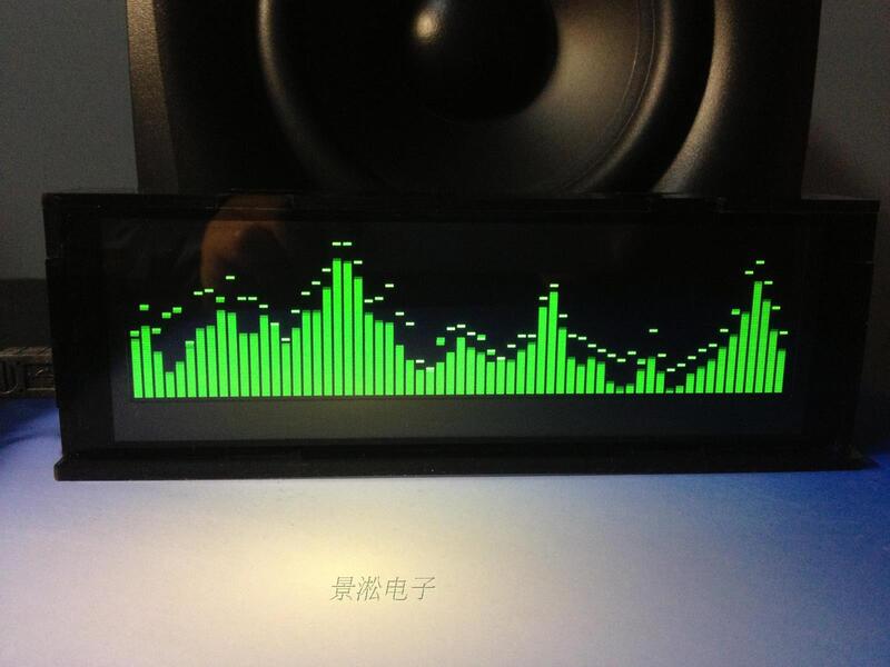 As256 Professional Music Spectrum Display Car Amplifier Audio Modification Oled Sound Control Equalization Indicator Light