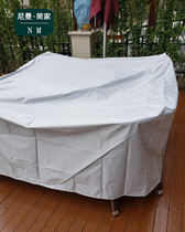 Outdoor furniture sofa table and chairs anti-rain cover waterproof cover sun protection anti-dust and anti-rain cloth set for customisation