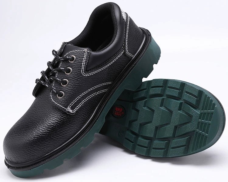 3537 genuine labor protection toe layer cowhide wear-resistant, anti-slip, anti-smash, anti-puncture labor shoes, construction site protective shoes, leather shoes