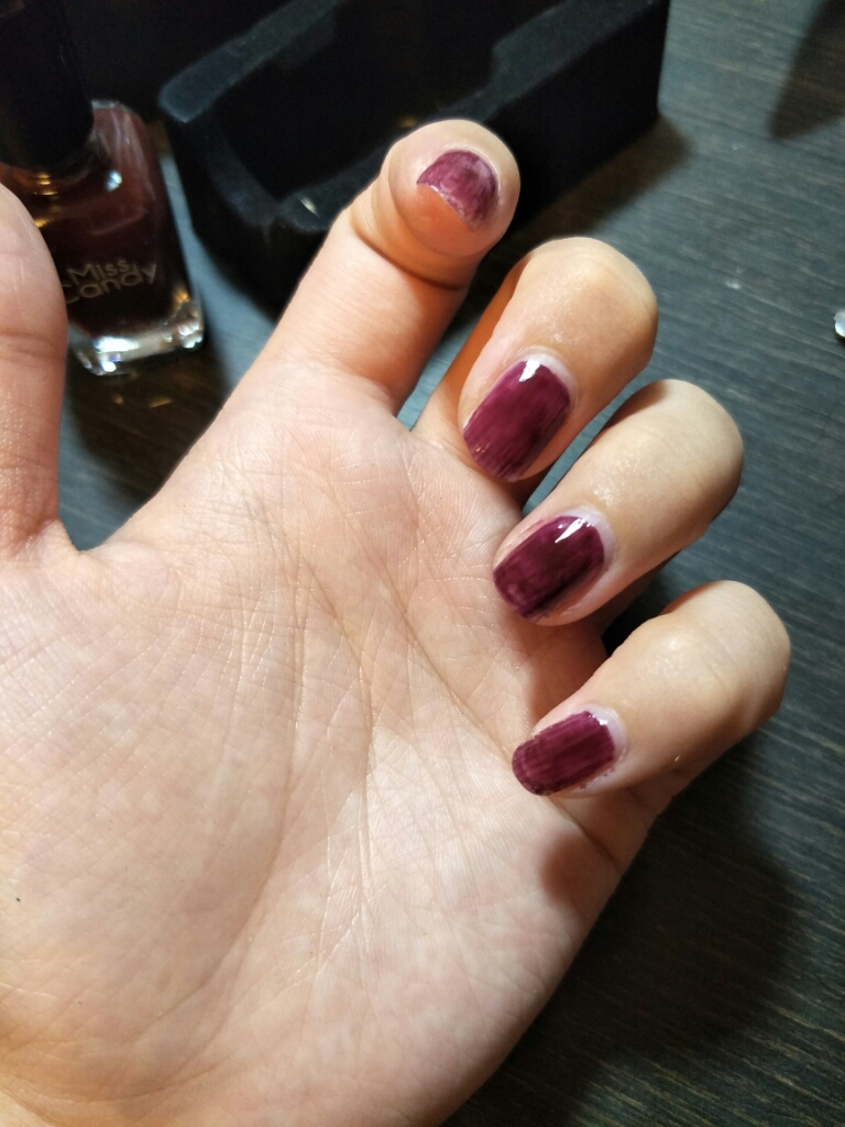 健康可剥甲油 温暖显白咖啡色好不好用，是什么牌子,第8张