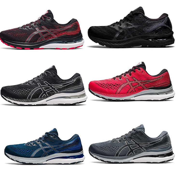 Asics Gel-Kayano29 K28 K30 Support Women's Shoes Black Warrior Men's Running Shoes