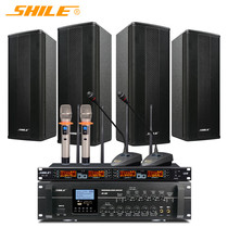 SHILE AV106 BX404 SH10 small and medium-sized conference sound system set