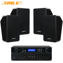 SHILE OK555C BG-6 amplifier microphone small and medium-sized conference sound system set