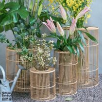 Nature home concentric flower original design Vase ornaments flower arrangement bedroom living room decoration Zen tea room flower