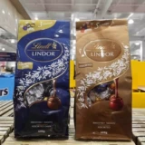 Открытая покупка для покупателя Lindt/Lindor отборный шоколад с мягкой серединой, пакет для совместного использования, золотой синий, 688 г