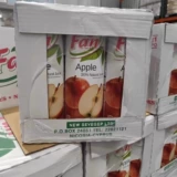 Агентство Costco Open Market Agency Cyprus Fan Pure Fruit Apple Juice Orange Juice 250 мл одно бутылка 1 л.