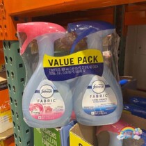 COSTCOFebreze wind double clear fabric aromatic deodorant for curtain carpet clothing 800ml