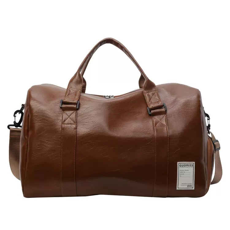 Capacious travel bag, polyurethane waterproof bag for men and women, handheld shoulder bag, luggage suitcase