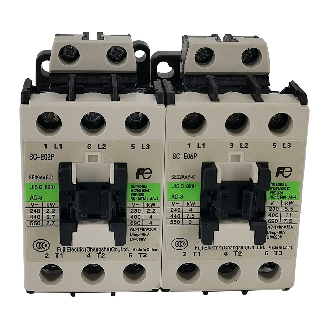 Changshu Fuji AC contactor SC-E02P E03P E04P E05P E05P pressure contactor AC110V 220