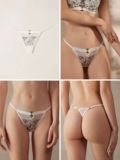 [SPD Spot] Intimissimi Fashion New Women Sexy Women Creseping Thong Thongy Panty Panties