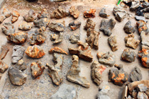 Bonsai material stone Plant attached stone Stone Lingbi stone Hair stone Landscape Bonsai stone Bonsai ornaments stone