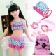 Bộ đồ bơi bé gái dễ thương của Hàn Quốc size bé một mảnh váy bé gái váy bikini phù hợp với bikini - Bộ đồ bơi của Kid đồ bơi trẻ em quần rời
