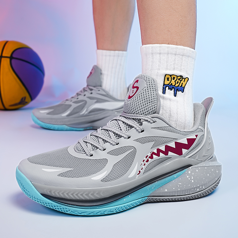 Sonic 12 Basketball Shoes for Men, 2026 New Low-Top Breathable and Wear-Resistant Children's Boys' Student Professional Practical Sneakers