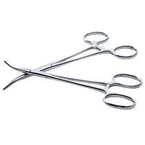 Lanzu LAUTEEWS 6011 stainless steel stopper straight bending head with needle clamp tweezers clamp pet