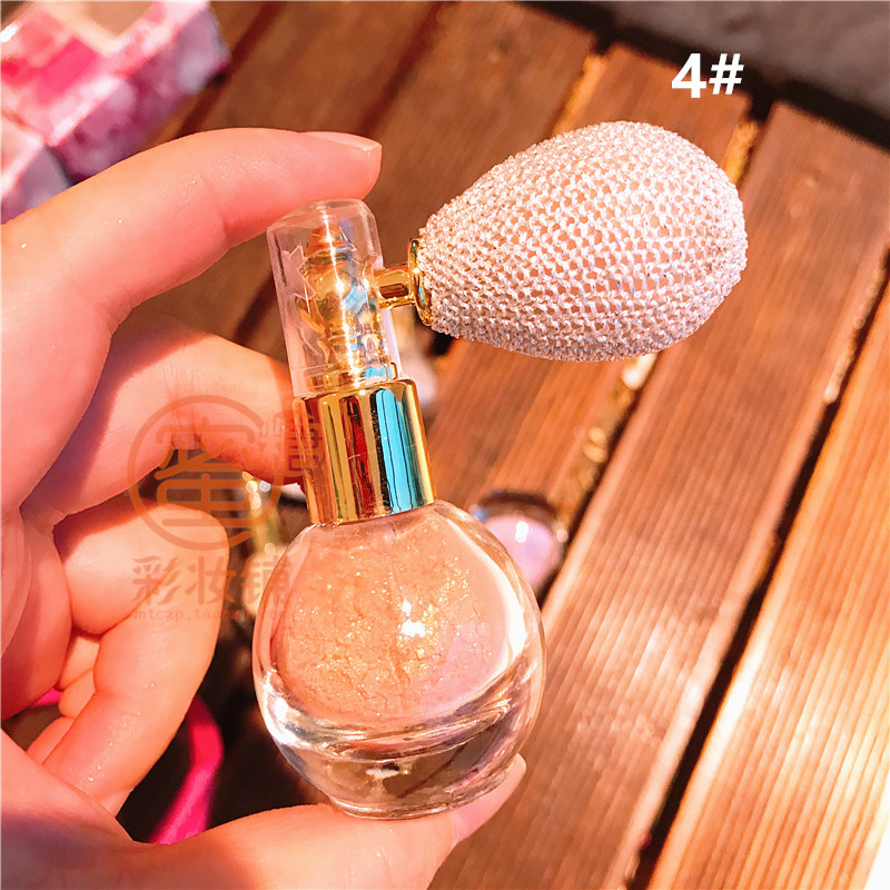 Shining Jing ~ Xịt toàn thân long lanh Sáng bóng Pearlescent Sửa chữa Nữ thần Hy Lạp nổi bật phấn highlight bắt sáng