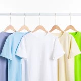 Летняя свежая хлопковая базовая приятная телу футболка подходит для мужчин и женщин