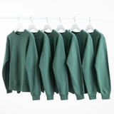 Хлопковая ретро цветная толстовка, лонгслив подходит для мужчин и женщин, осенняя