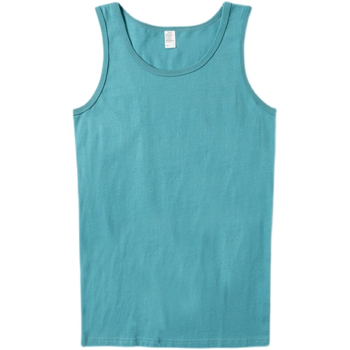 Хлопковая летняя майка, спортивный цветной жилет для спортзала, рубашка, свободный крой