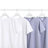 Летняя свежая хлопковая базовая приятная телу футболка подходит для мужчин и женщин