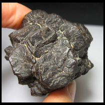 Mineral ore standard FE3152KA ocher*limonite*hematite crystal cluster (5cm136g)