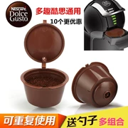 Ly cà phê viên nang Dolce Gusto vui nhộn hơn cốc lọc viên nang đầy vỏ lọc 10 bộ - Cà phê