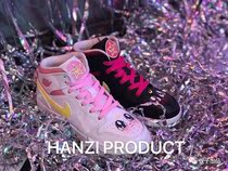HZP sneakers CUSTOM CUSTOM cartoon anime cute girl heart theme DIY girl gift