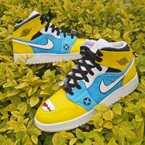 Flys Hanson out-of-the-ball sneakers private custom custom hand-painted diy service