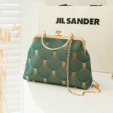 Ретро вместительная и большая классическая сумка на одно плечо, ханьфу, европейский стиль