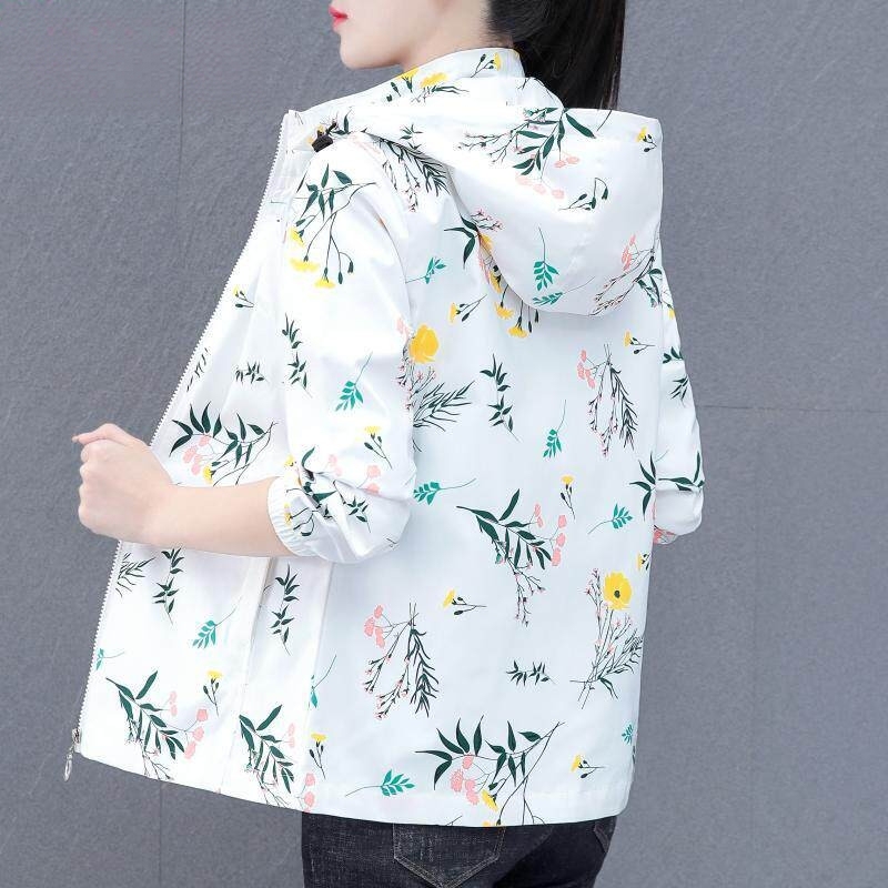 Spring and Autumn Thin Short Jacket for Women 2026 New Fashionable Printed Stylish High-End Mom's Casual Jacket Spring and Autumn Thin Short Jacket for Women 2026 New Fashionable Printed Stylish High-End Mom's Casual Jacket
